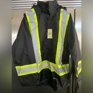 Men’s safety rain coat